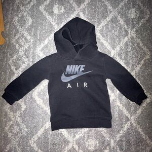 18Months Nike Kids Black and Gray Hoodie